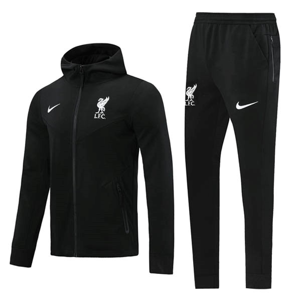 Chaqueta Con Capucha Liverpool 2020 2021 Negro